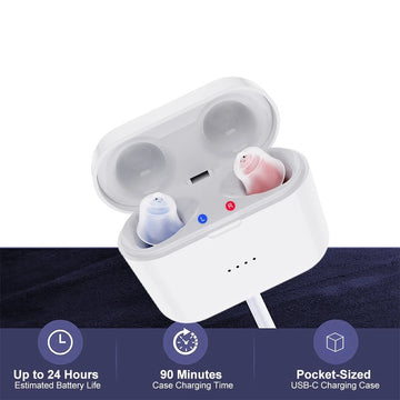 Magnetic Charging Digital Hearing Aid