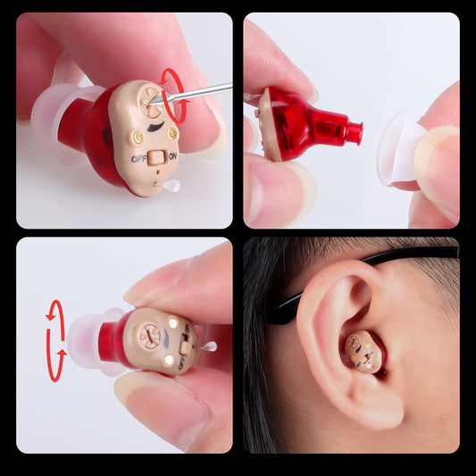 Magnetic Charging Digital Hearing Aid